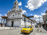 Some church of Cuenca San Blas,  Cuenca,  Azuay,  Ecuador, South America