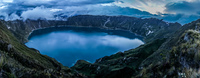 Quilotoa lake Latacunga, Quilotoa, Cotopaxi Province, Ecuador, South America