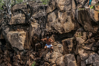 Las Grietas Cliff Jumping-2 Puerto Ayora, Galapagos, Ecuador, South America