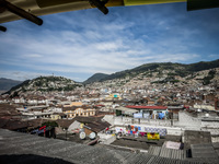 View from Secret Garden Quito Quito, Pichincha province, Ecuador, South America