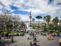 Plaza Grande Quito, Pichincha province, Ecuador, South America
