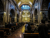 Church of the company Quito, Pichincha province, Ecuador, South America