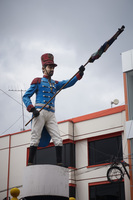 Soldier statue of Latacunga Latacunga, Cotopaxi Province, Ecuador, South America
