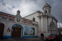 Church of La MERCED Latacunga, Cotopaxi Province, Ecuador, South America