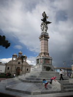 Riobamba Plaza Latacunga, Riobamba, Colopaxi Province, Ecuador, South America