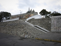 April Plaza of Riobamba Riobamba, Chimborazo Province, Ecuador, South America