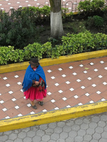Andean Locals of Alausi Alausi, Cuenca, Ecuador, South America