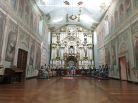 Museum of old Cathedral Cuenca, Ecuador, South America