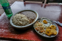 Veggie Lunch at Puerto Ayora Guayaquil, Puerto Ayora, Galapagos, Ecuador, South America